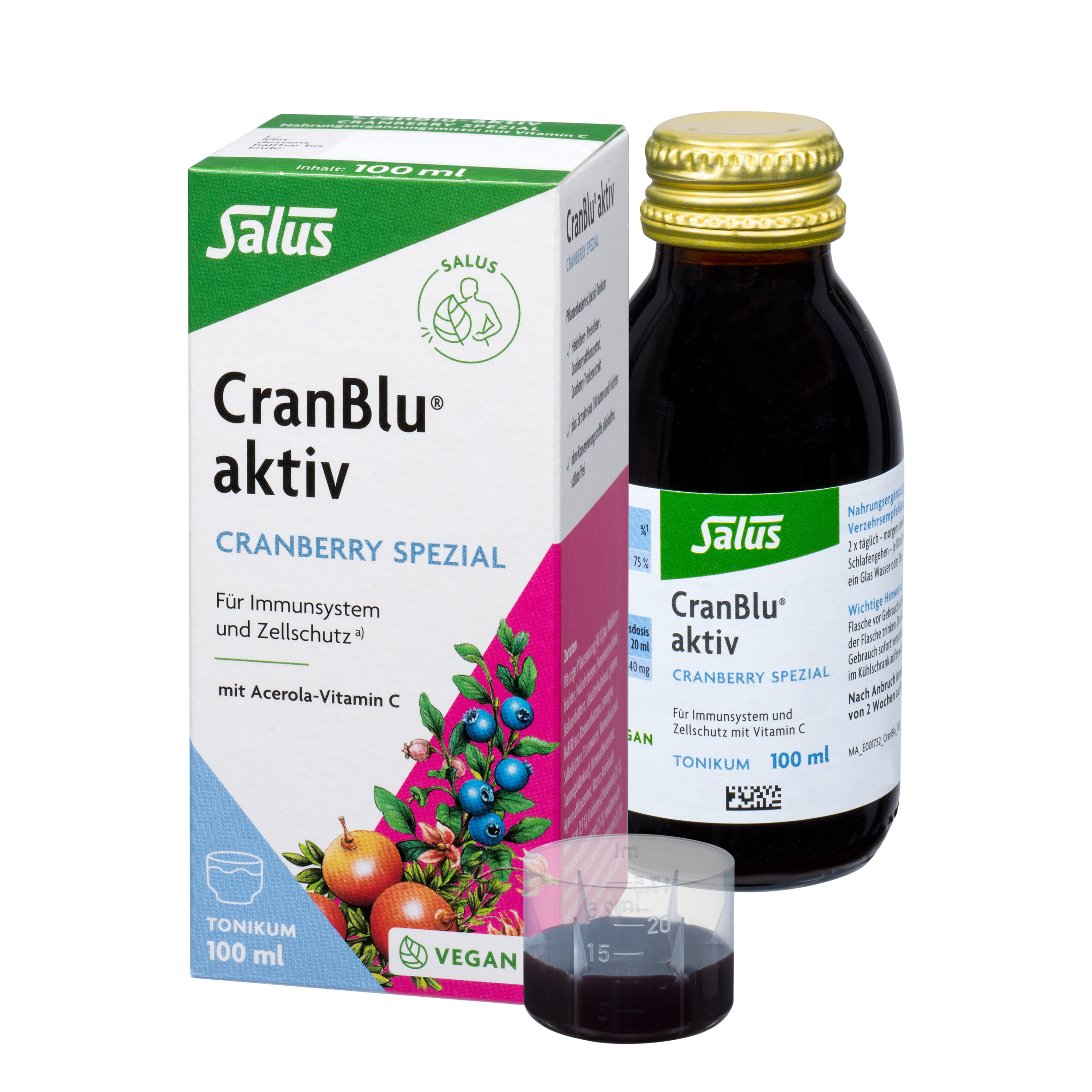 Salus CranBlu® aktiv Cranberry Spezial Tonikum 100ml