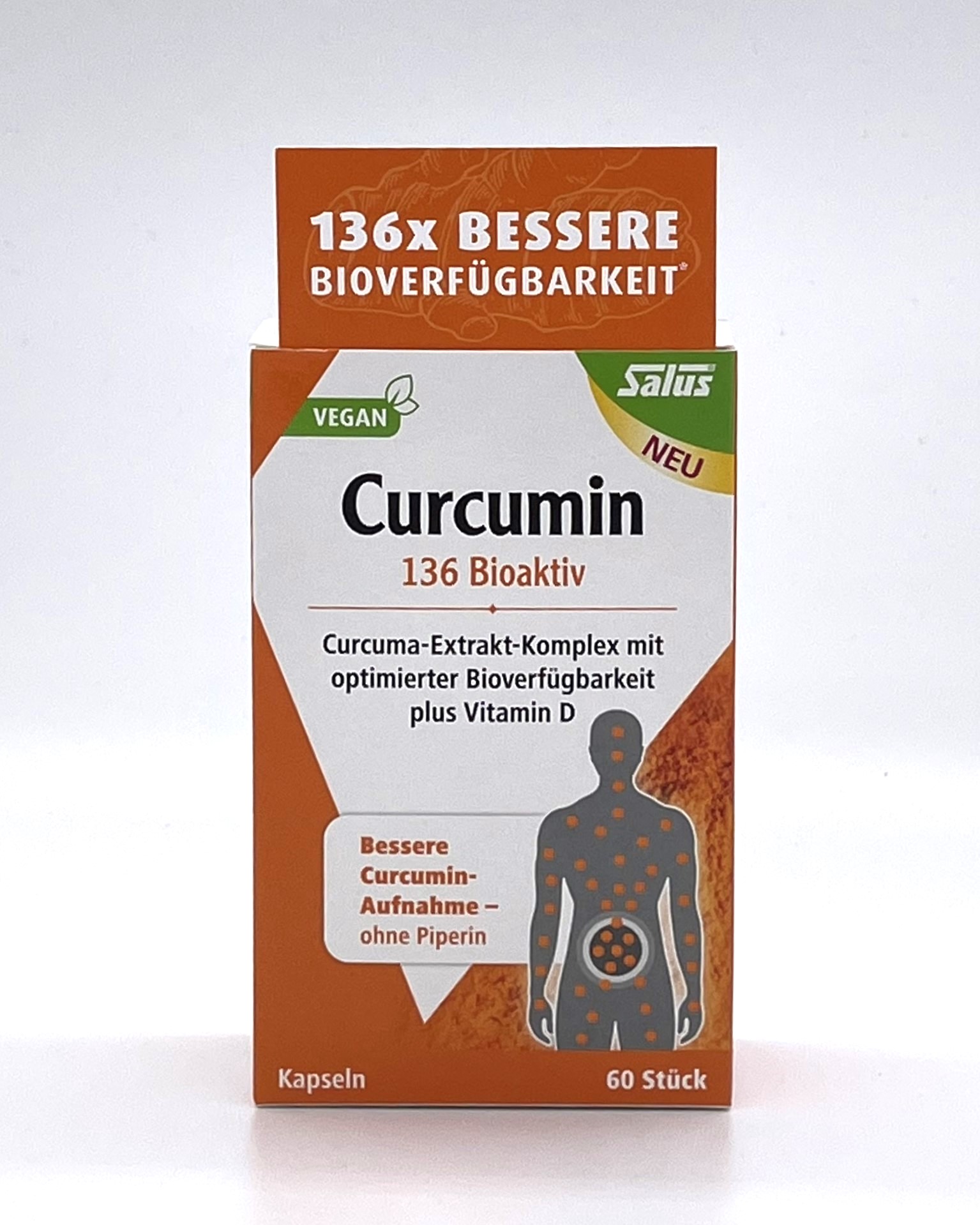 Salus Curcumin 136 Bioaktiv Kapseln 60St.