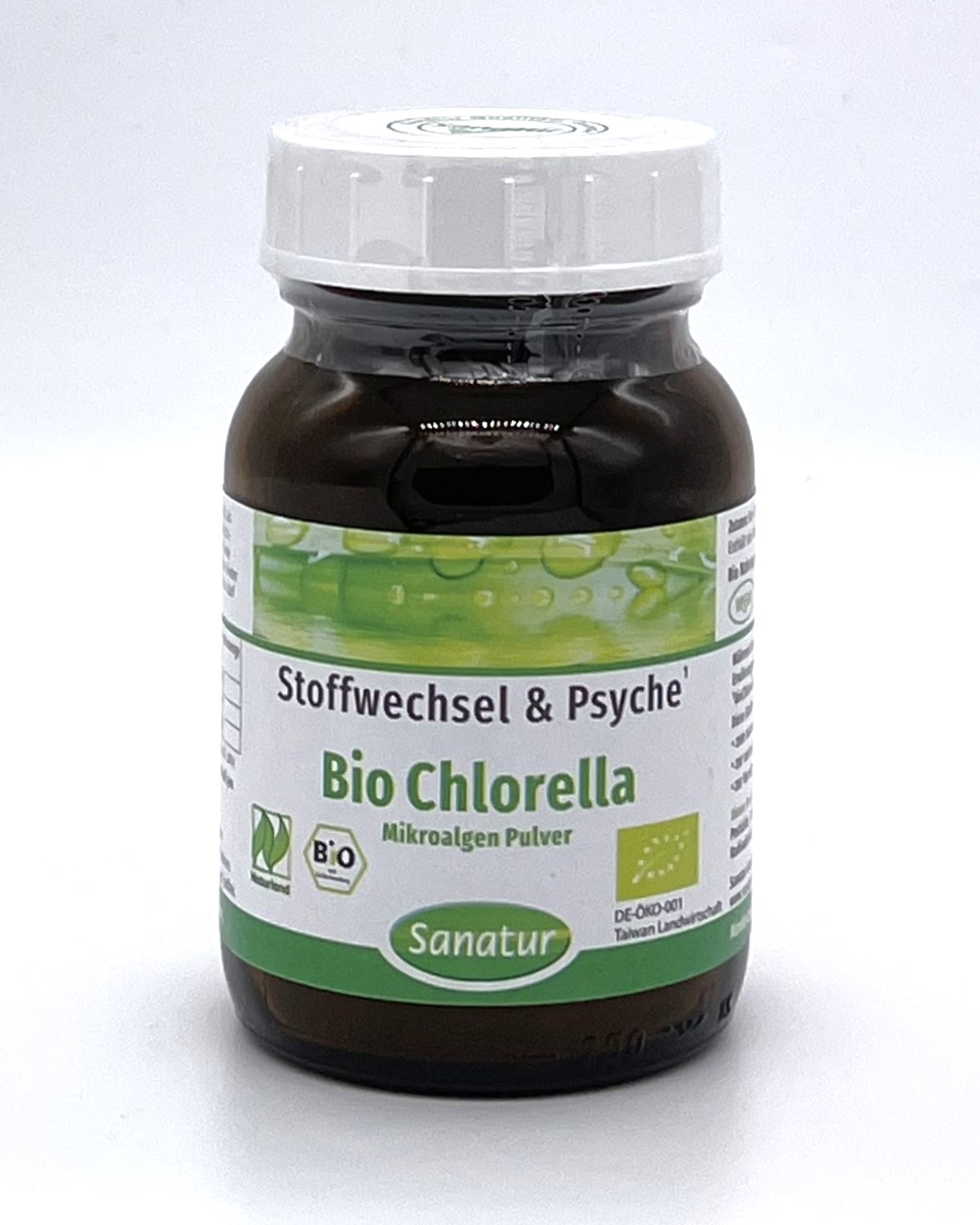 Sanatur Bio Chlorella Mikroalgen Pulver 100g