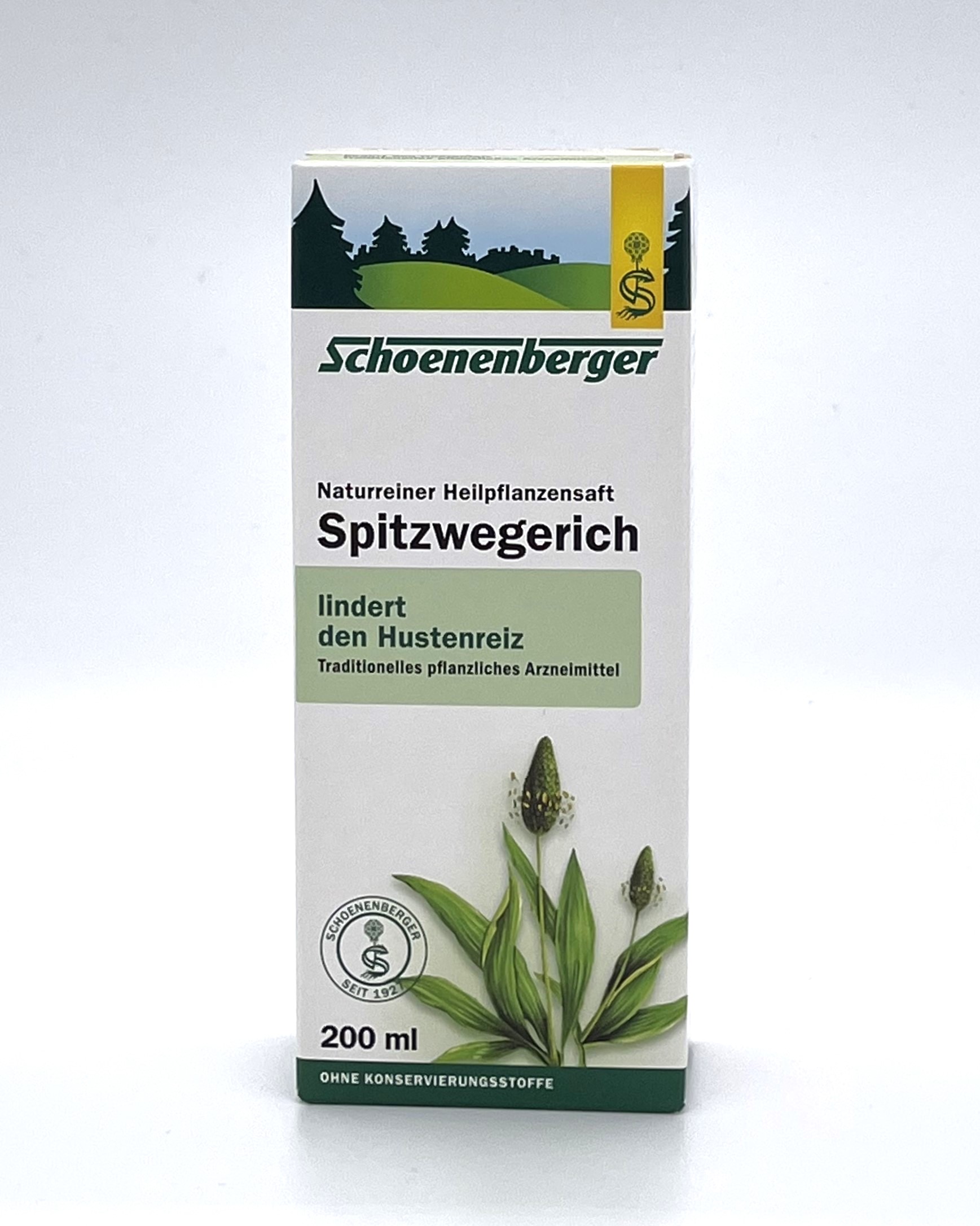 Schoenenberger Spitzwegerich Naturreiner Heilpflanzensaft  