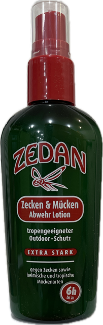 Zedan Zecken und Mücken Abwehr Lotion Extra Stark 100ml Spray