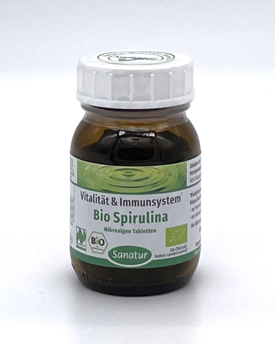Sanatur Bio Spirulina Mikroalgen Tabletten 40g